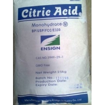 Phụ gia thực phẩm Citric Acid Monohydrate - China